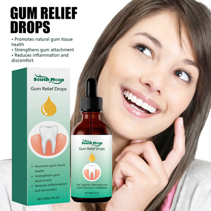 EJVS™  Gum Repair Drops Relieve Receding Gingival Gum - Oral Periodontal Hygiene