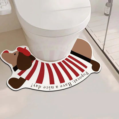 EJVS™ U-Shaped Bathroom Mat