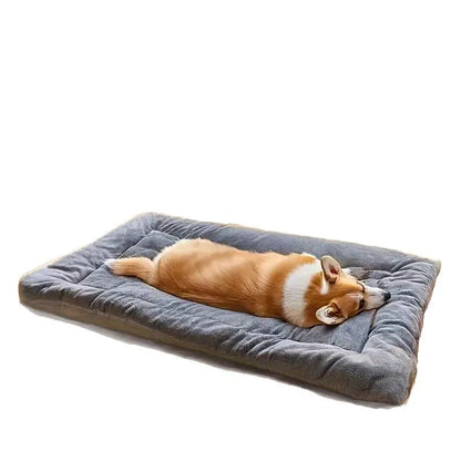 EJVS™  Dog Bed Mat Large Size Sleeping Pad for Winter Use Keep Warm Double-sided Use Golden Retriever Stress-relieving Sleeping Pad