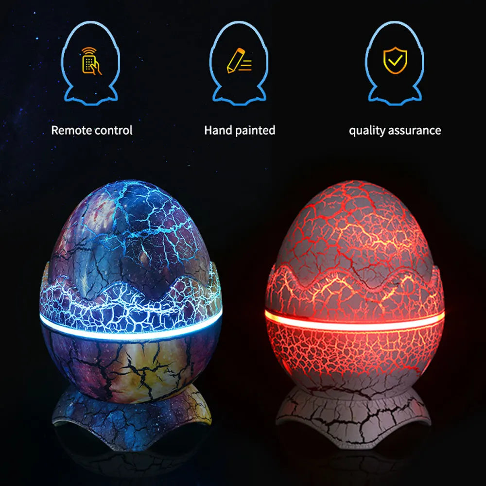 EJVS™ Galaxy & Dinosaur Egg Star Projector