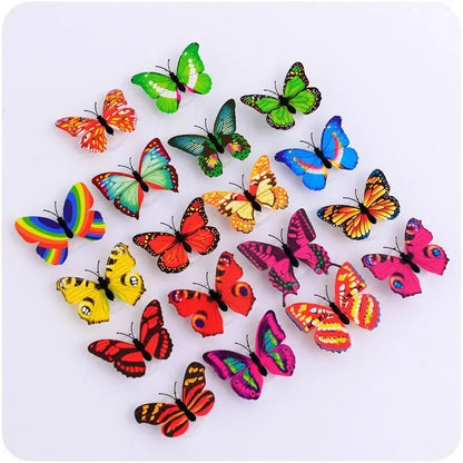 EJVS™ 3D Butterfly Night Light Wall Stickers