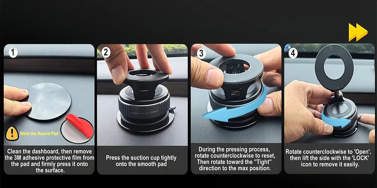 EJVS™  Magnetic Suction Phone Holder