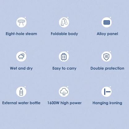 EJVS™ Foldable Handheld Clothes Steamer