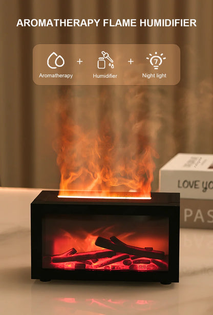 EJVS™ Flame Aroma Humidifier Essential Oil