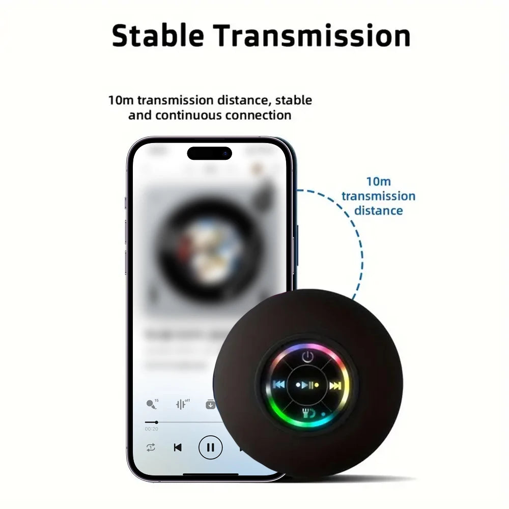 EJVS™  Portable Bluetooth Audio IPX4 Waterproof LED Lights