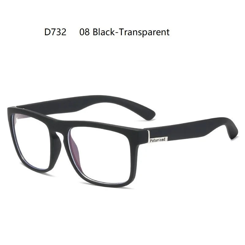 EJVS™  Fashion Square Vintage Polarized Sunglasses Men Women Retro Driving Fishing Luxury Brand Designer Sun Glasses UV400 Eyewear