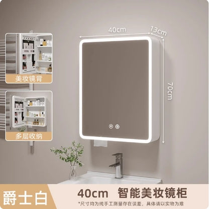 EJVS™ Arc Smart Bathroom Mirror Cabinet