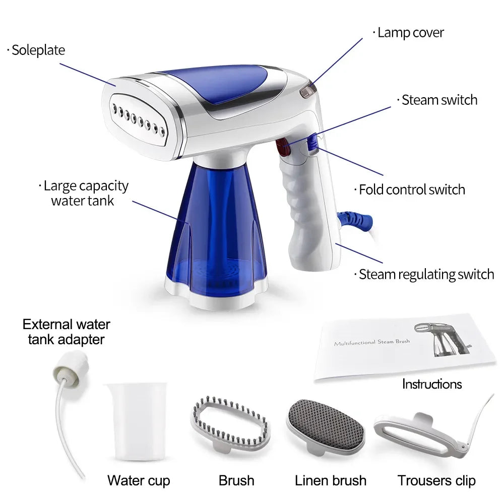 EJVS™ Foldable Handheld Clothes Steamer