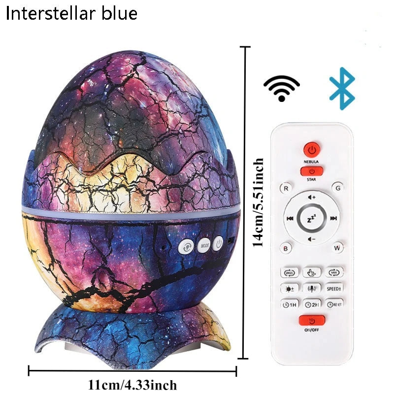 EJVS™ Galaxy & Dinosaur Egg Star Projector
