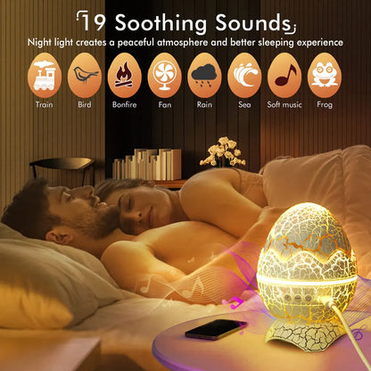 EJVS™ Galaxy & Dinosaur Egg Star Projector