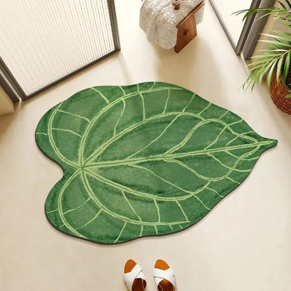 EJVS™ Leaf Diatomite Shower Rug