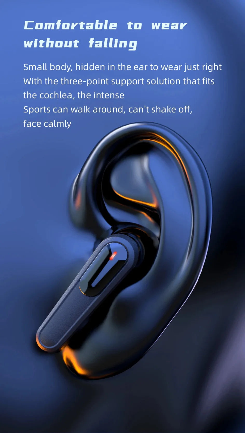 EJVS™  PRO 80 New Bluetooth Earphones Wireless In Ear TWS Touch Digital Display