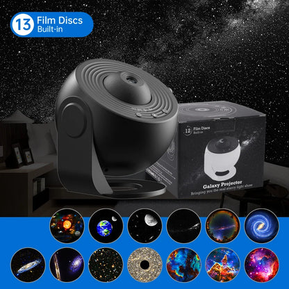 EJVS™  360° Planetarium Night Light Galaxy Projector