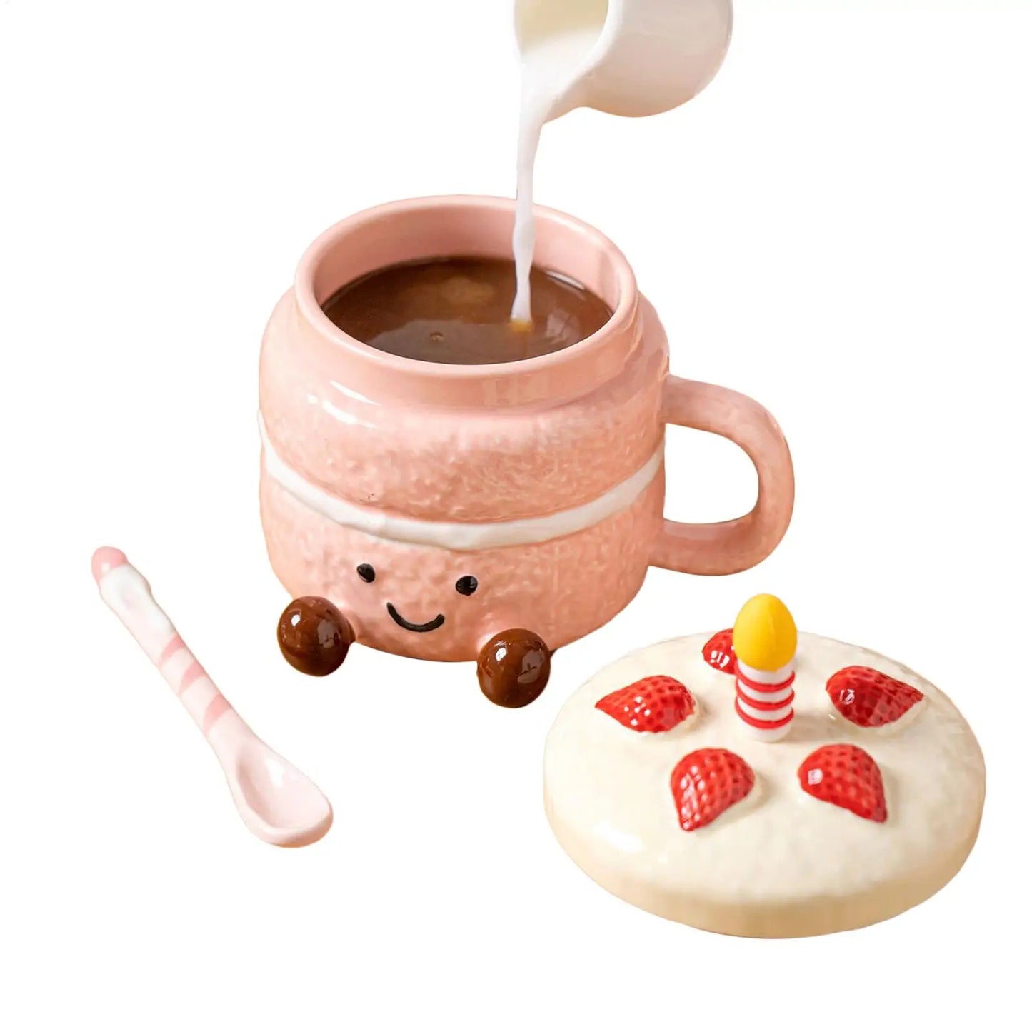 EJVS™ Strawberry Dessert Coffee Mug