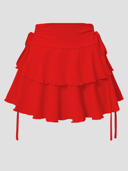 EJVS™ High Waist Slim Fit Short Skirt