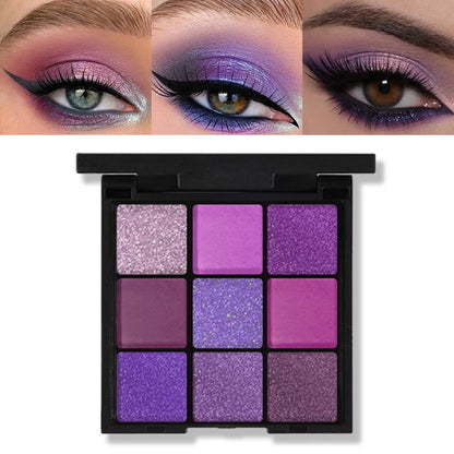 EJVS™ 9 Color Matte Shimmering Makeup
