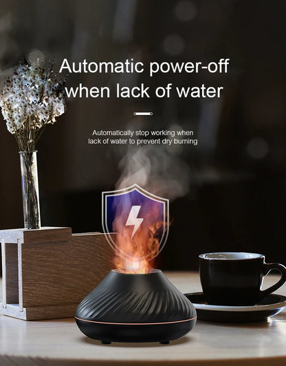 EJVS™ Flame Aroma Diffuser 7-Color LED
