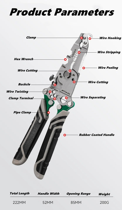 EJVS™ Multifunctional Folding Pliers