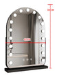 EJVS™ Arched LED Makeup Mirror – 10x Magnification