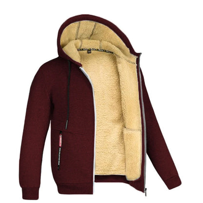 EJVS™  Trendy Warm Zipper Lamb Wool Jacket