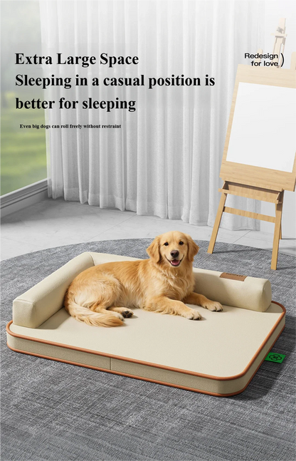 EJVS™  Dog mat suitable for all seasons, medium-sized and large waterproof and tear resistant dog bed, summer removable and washable