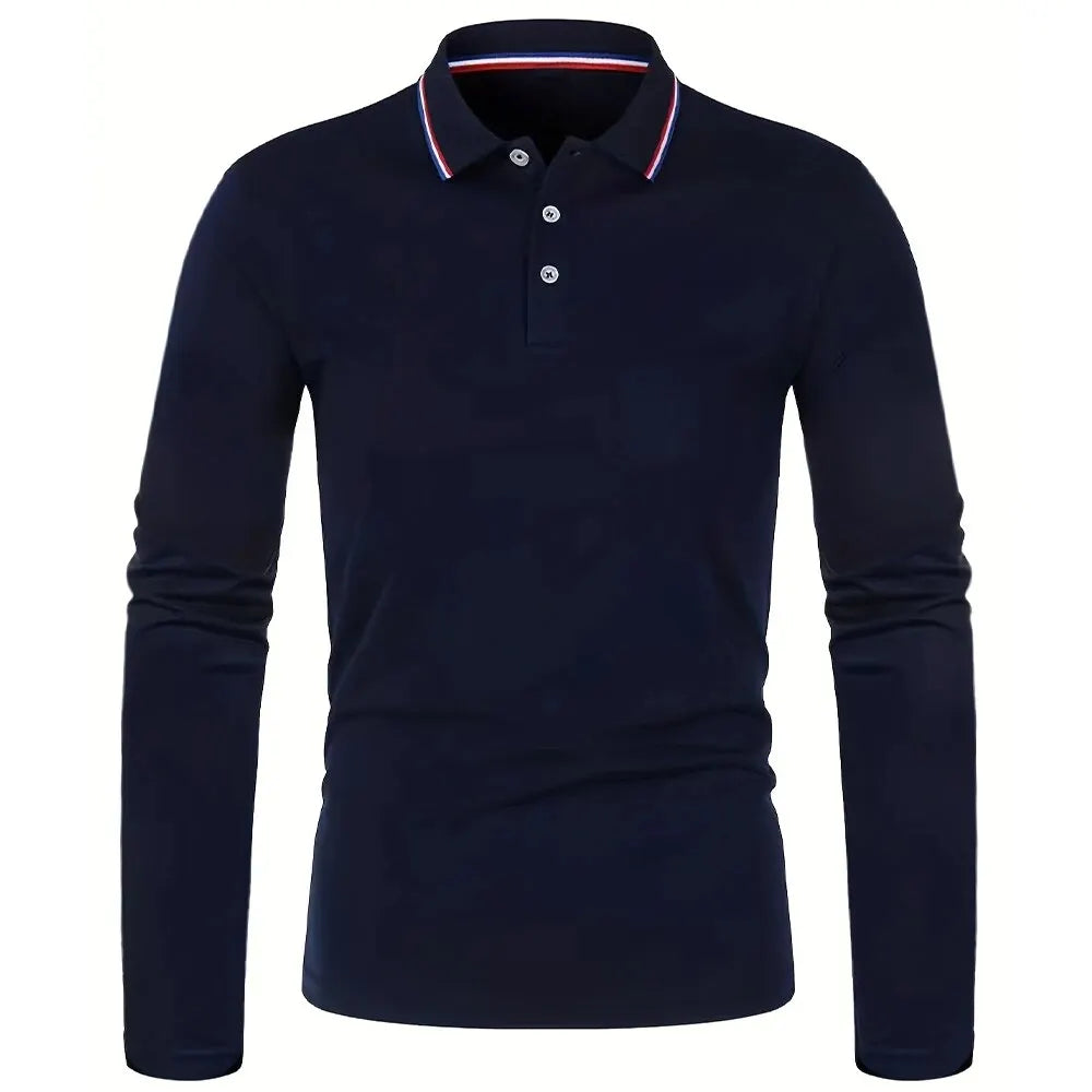 EJVS™ Long Sleeved Polo T-Shirt