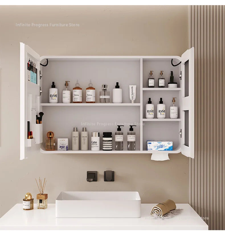 EJVS™ Arc Smart Bathroom Mirror Cabinet