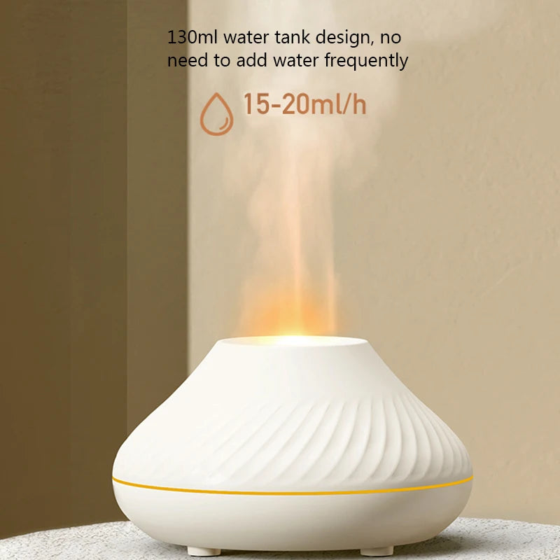 EJVS™ Flame Aroma Diffuser 7-Color LED