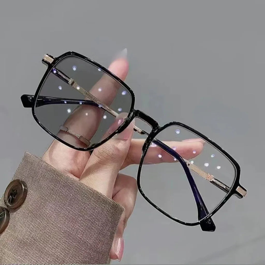 EJVS™  Photochromic Anti Radiation Glasses Metal Eyeglass For Women & Men