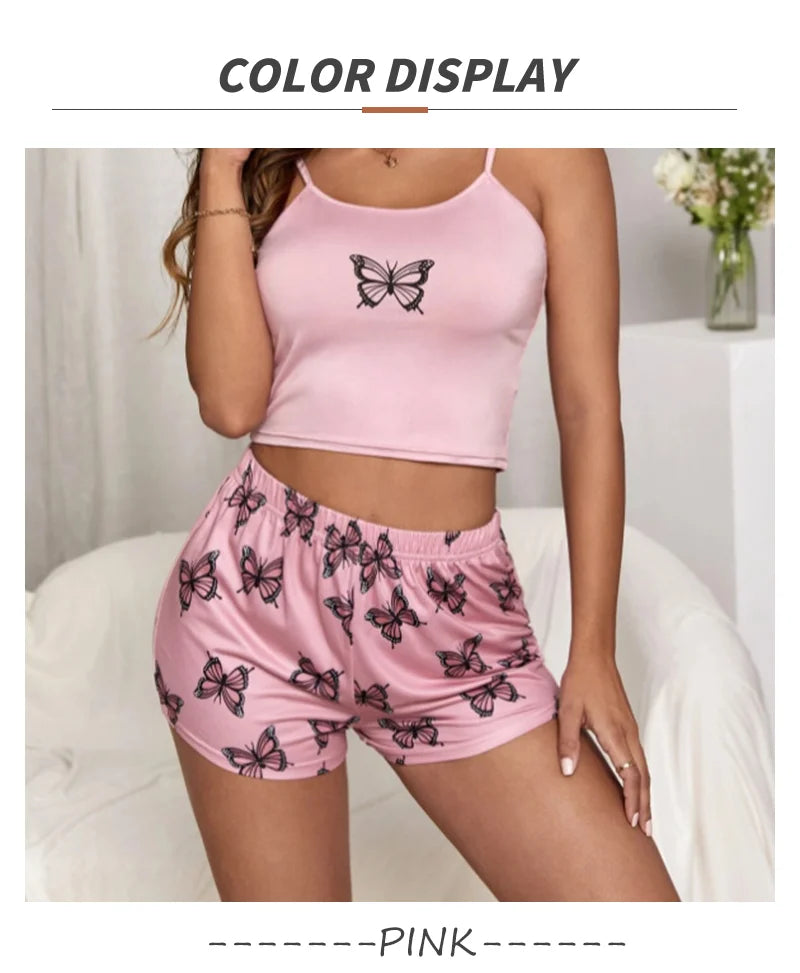 EJVS™  Two Pieces Summer Sexy Pyjamas