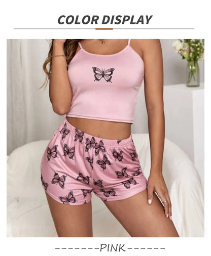 EJVS™  Two Pieces Summer Sexy Pyjamas