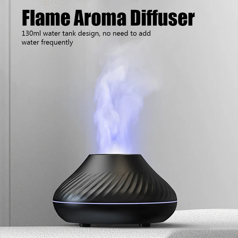 EJVS™ Flame Aroma Diffuser 7-Color LED