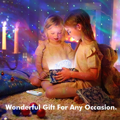 EJVS™ Galaxy & Dinosaur Egg Star Projector