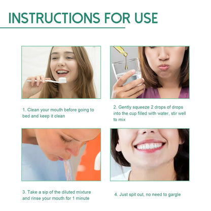 EJVS™  Gum Repair Drops Relieve Receding Gingival Gum - Oral Periodontal Hygiene