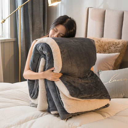 EJVS™ Warm Wool Bed Blanket