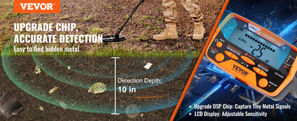 EJVS™  VEVOR Metal Detector Waterproof Search Coil