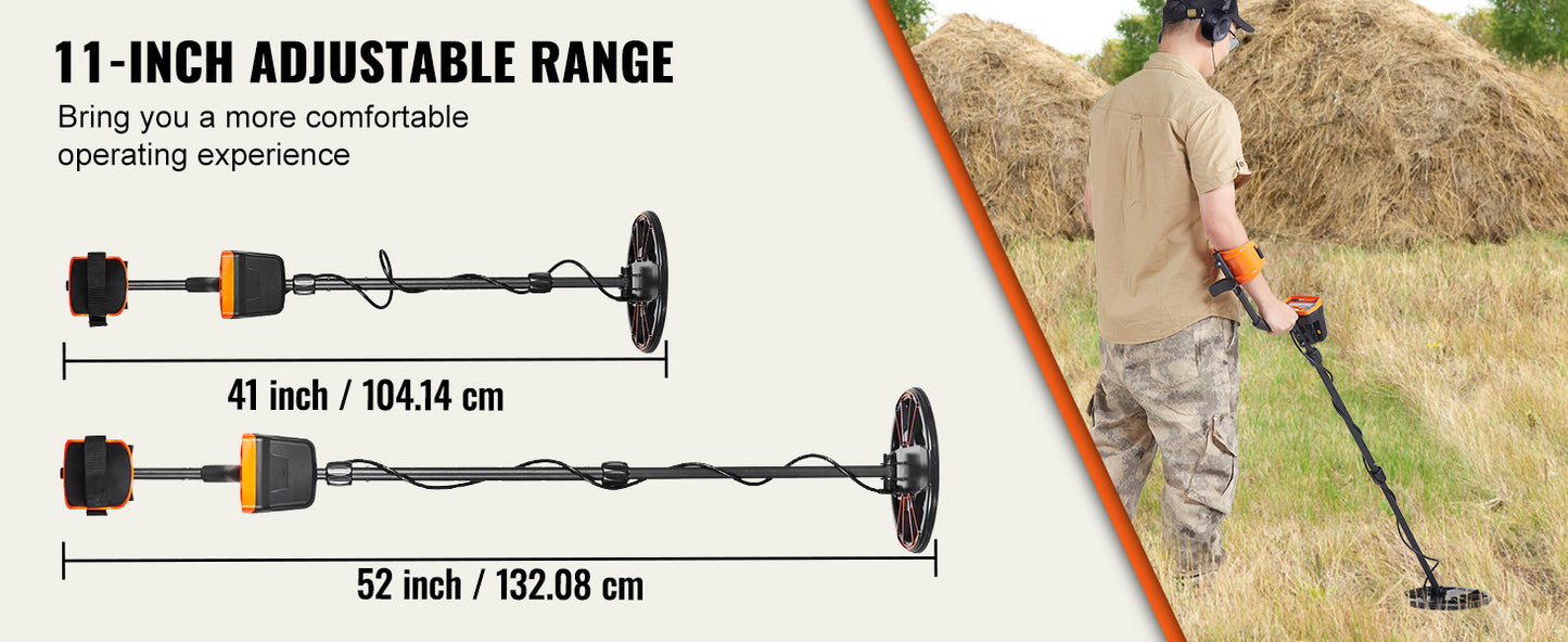EJVS™  VEVOR Metal Detector Waterproof Search Coil