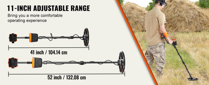 EJVS™  VEVOR Metal Detector Waterproof Search Coil